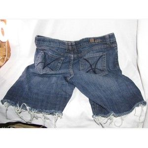 Kut From Cloth Womens Size 10 Shorts Cut Off Blue Jean Short Back Pockets Stitch